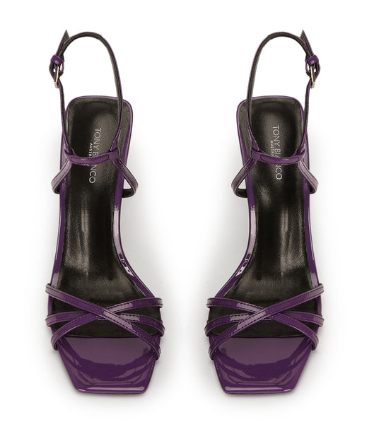 Tony Bianco Nomad Orchid Patent 10.5cm Strappy hæler Lilla | NOEGJ93418