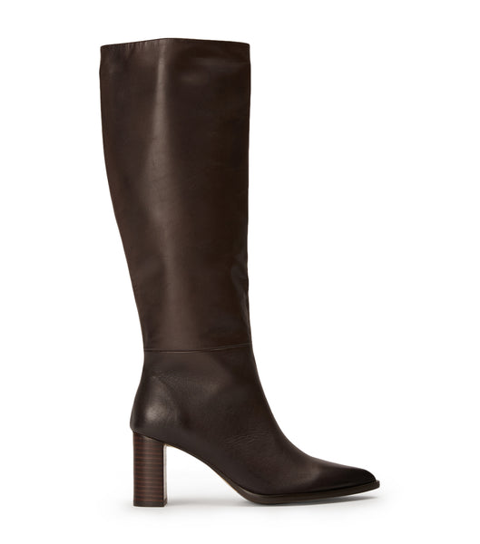 Tony Bianco Peppe Choc Como 7.5cm Mid Calf Boots Sjokolade | NOEGJ99428