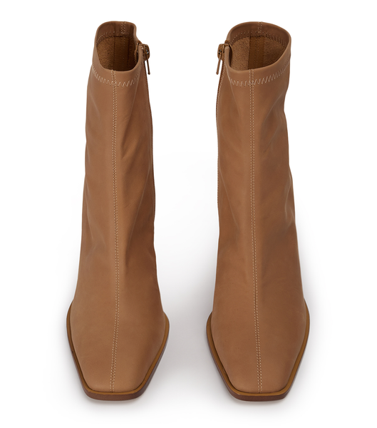 Tony Bianco Rover Caramel Diesel 8.5cm Støvler Med Hæl Beige | NOEGJ50639