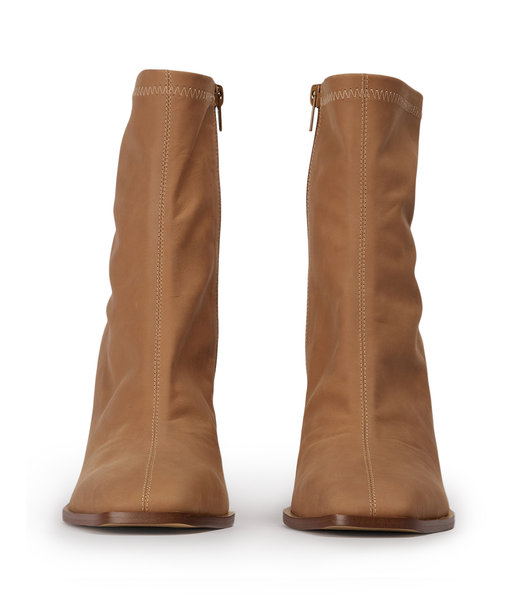 Tony Bianco Rover Caramel Diesel 8.5cm Støvler Med Hæl Beige | NOEGJ50639