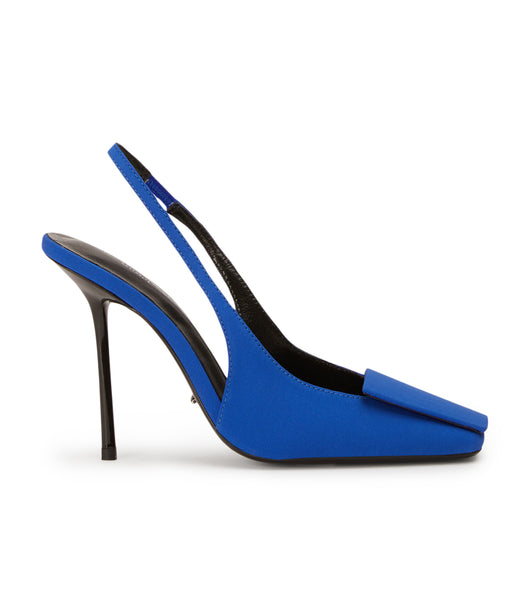 Tony Bianco Rue Azure Crepe 10.5cm Eventhæler Blå | GNOUC30376