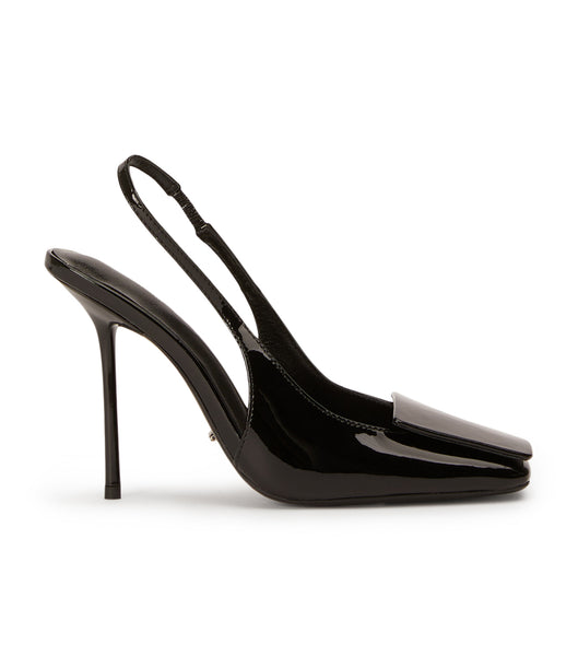 Tony Bianco Rue Black Patent 10.5cm Stiletthæler Svarte | SNOVO35547