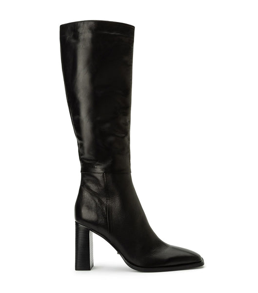 Tony Bianco Rylee Black Venice 8.5cm Mid Calf Boots Svarte | NOEAH90631