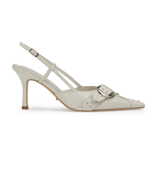 Tony Bianco Sadie Bone Venice 8cm Court Sko Beige | ZNONQ93916