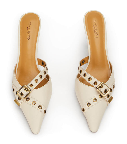 Tony Bianco Savoir Bone Venice 8cm Court Sko Beige | ENOHC27480