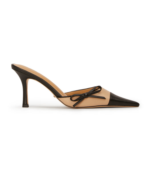 Tony Bianco Shirley Beech/Black 8cm Court Sko Svarte | UNOTG84087