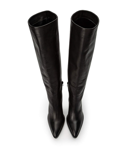 Tony Bianco Skyla Black Como 9cm Mid Calf Boots Svarte | NOEAH84561