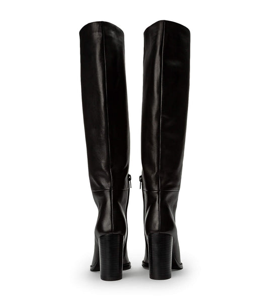 Tony Bianco Skyla Black Como 9cm Mid Calf Boots Svarte | NOEAH84561