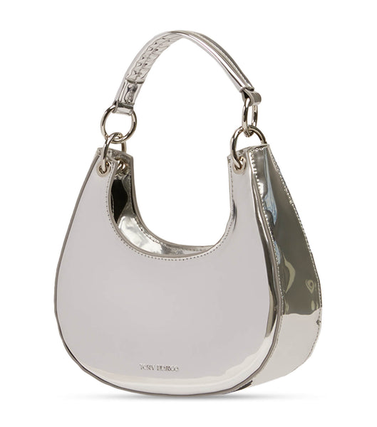 Tony Bianco Talia Silver Shine Mini Handbags Accessories Sølv | NOQCS80959