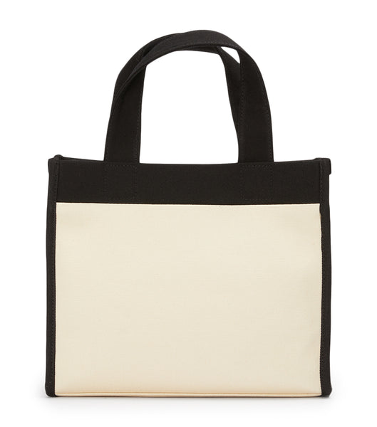 Tony Bianco Teagan Black/Beige Tote Bag Accessories Svarte Beige | ANODF81376