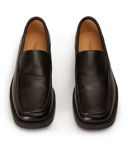 Tony Bianco Teddy Black Como 4cm Loafers Svarte | SNOVO98810