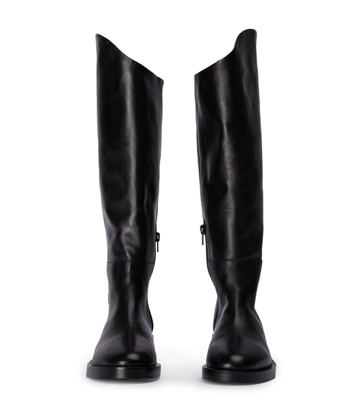 Tony Bianco Tyler Black Como 4cm Mid Calf Boots Svarte | NONEJ50099