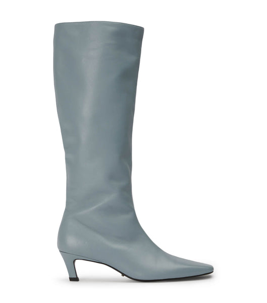 Tony Bianco Vixon Steel Nappa 5cm Mid Calf Boots Grå | DNOKV13899