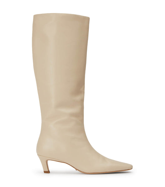 Tony Bianco Vixon Vanilla Nappa 5cm Mid Calf Boots Lyse Gul | LNOTR28718