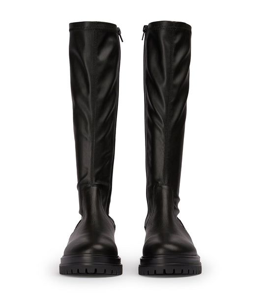 Tony Bianco Waze Black Venice/Black Venezia 4.5cm Mid Calf Boots Svarte | XNOGW64425