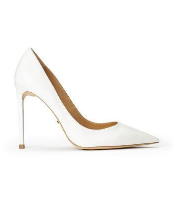 Tony Bianco Anja Milk Capretto 10.5cm Stiletthæler Hvite | NOJZR89694