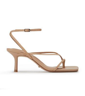 Tony Bianco Avi Skin Nappa 6.5cm Strappy hæler Skin Color | FNOUI18783