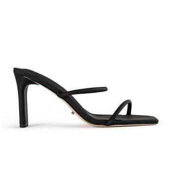 Tony Bianco Concord Black Galaxy 8.5cm Strappy hæler Svarte | UNOTG52707