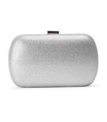 Tony Bianco Cori Silver Crystal Clutch Accessories Sølv | NOZDE23037