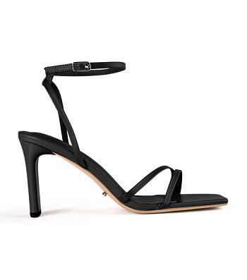 Tony Bianco Corso Black Nappa 8.5cm Stiletthæler Svarte | BNOSD69318