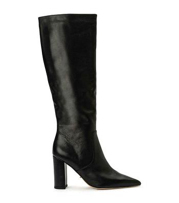 Tony Bianco Epic Black Venice 8.5cm Mid Calf Boots Svarte | XNOBH37125