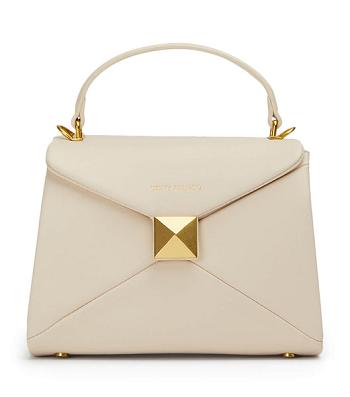 Tony Bianco Eve Vanilla Lær Mini Handbags Accessories Lyse Gul | NOQCS10164