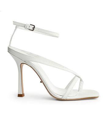 Tony Bianco Faythe White Kid 10.5cm Stiletthæler Hvite | FNOUI42292