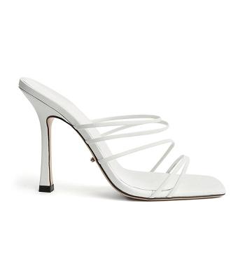 Tony Bianco Foxie White Kid 10.5cm Stiletthæler Hvite | NOCVG49533