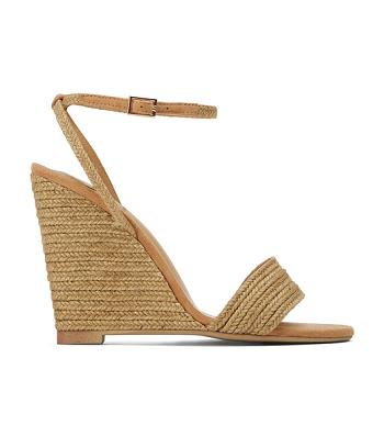 Tony Bianco Gizmo Honey Jute 11cm Wedge Oransje | NONZX75540