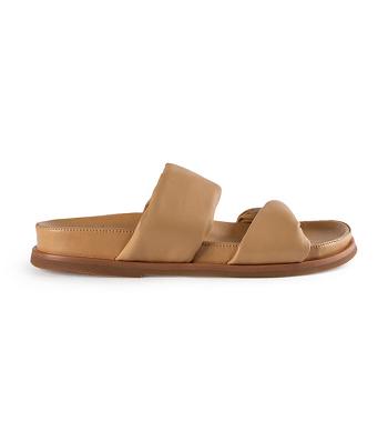 Tony Bianco Henry Honey Nappa 3.5cm Flate Sandaler Oransje | NOEGJ69494