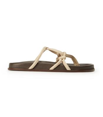 Tony Bianco Luelle Vanilla Nappa Sandaler Lyse Gul | XNOBH80590