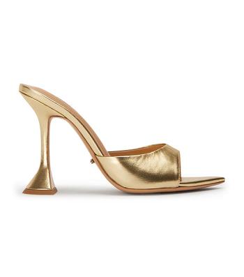 Tony Bianco Marcel Gold Nappa Metallic 10.5cm Eventhæler Gull Metal | ANODF70612