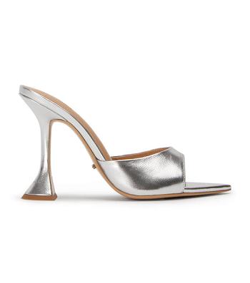 Tony Bianco Marcel Silver Nappa Metallic 10.5cm Brude hæler Sølv Metal | FNOUI99508