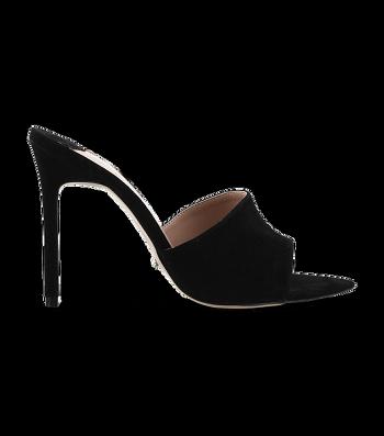 Tony Bianco Marley Black Kid Semsket Skinn 10.5cm Stiletthæler Svarte | LNOSX14686