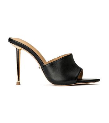 Tony Bianco Mylo Black Nappa 10.5cm Stiletthæler Svarte | NOXMI43911