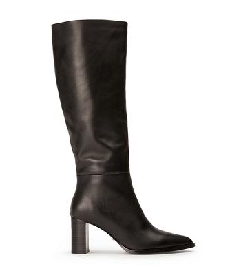 Tony Bianco Peppe Black Como 7.5cm Mid Calf Boots Svarte | FNOHY90355