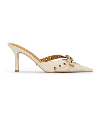 Tony Bianco Savoir Bone Venice 8cm Court Sko Beige | ENOHC27480