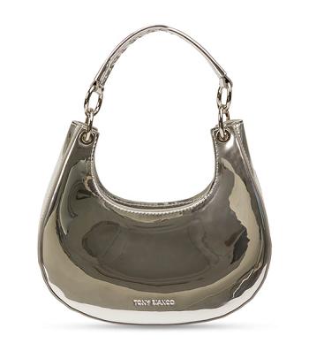 Tony Bianco Talia Silver Shine Mini Handbags Accessories Sølv | NOQCS80959