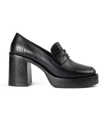 Tony Bianco Taranto Black Como 9cm Platform Sko Svarte | ENOHC86020